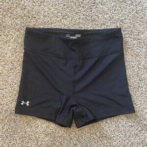 Under Armour black compression shorts